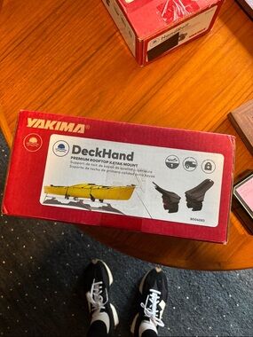 Yakima DeckHand Rooftop Kayak Mount - never opened.